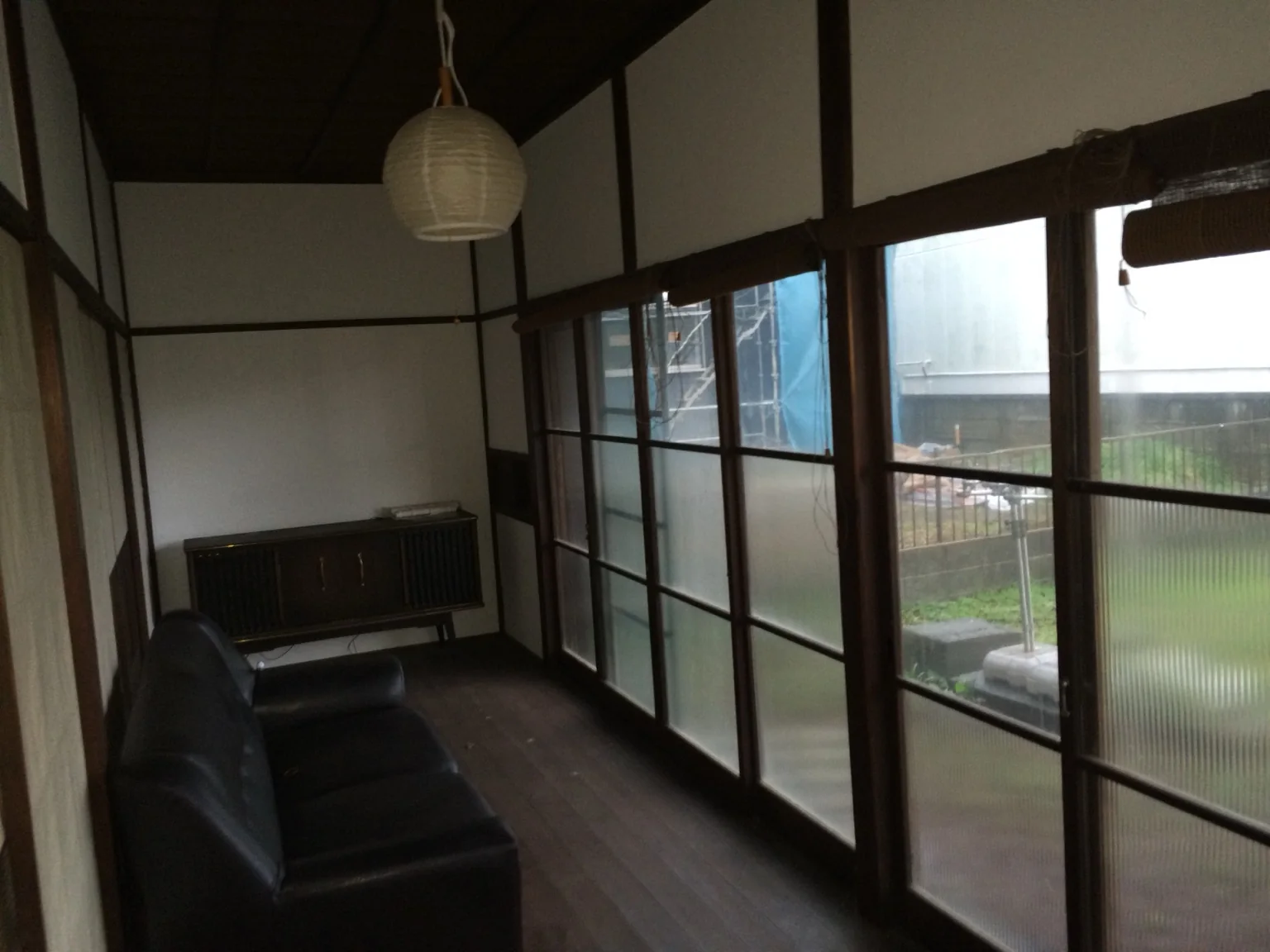 木部のある室内